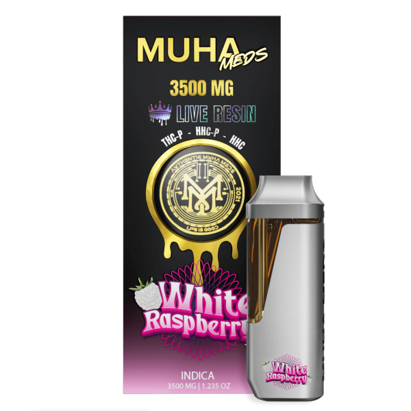 White Raspberry Live Resin — premium berry-forward full-spectrum cannabis concentrate in glass jar