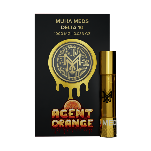 Agent Orange Cartridge – Premium THC-A Vape Cartridge by Widow White